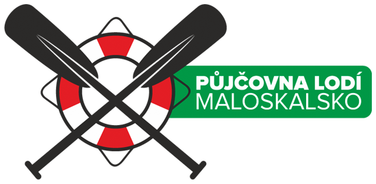 Logo - půjčovna lodí Jizera - Lodě Maloskalsko